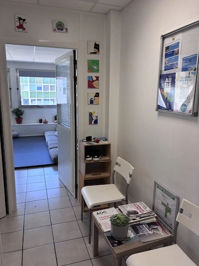 Salle d’attente du Centre de Thérapie Brève Nice Europe